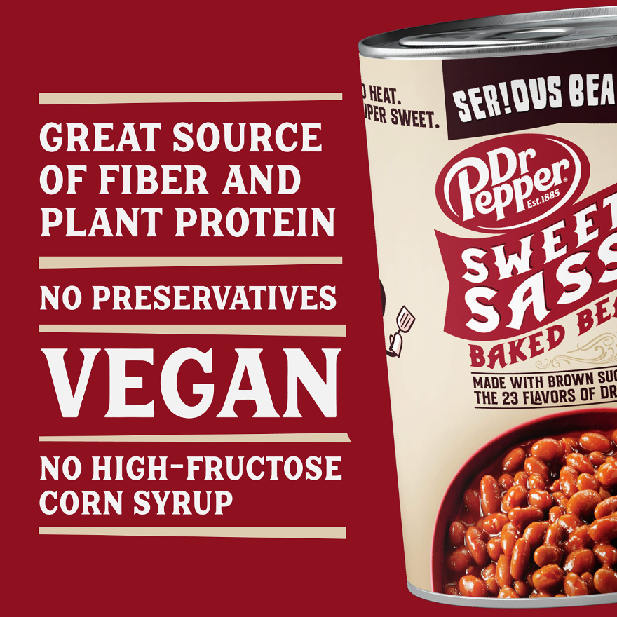 Serious Bean Co. - Dr Pepper Baked Beans "Sweet And A Bit Sassy" - 454g