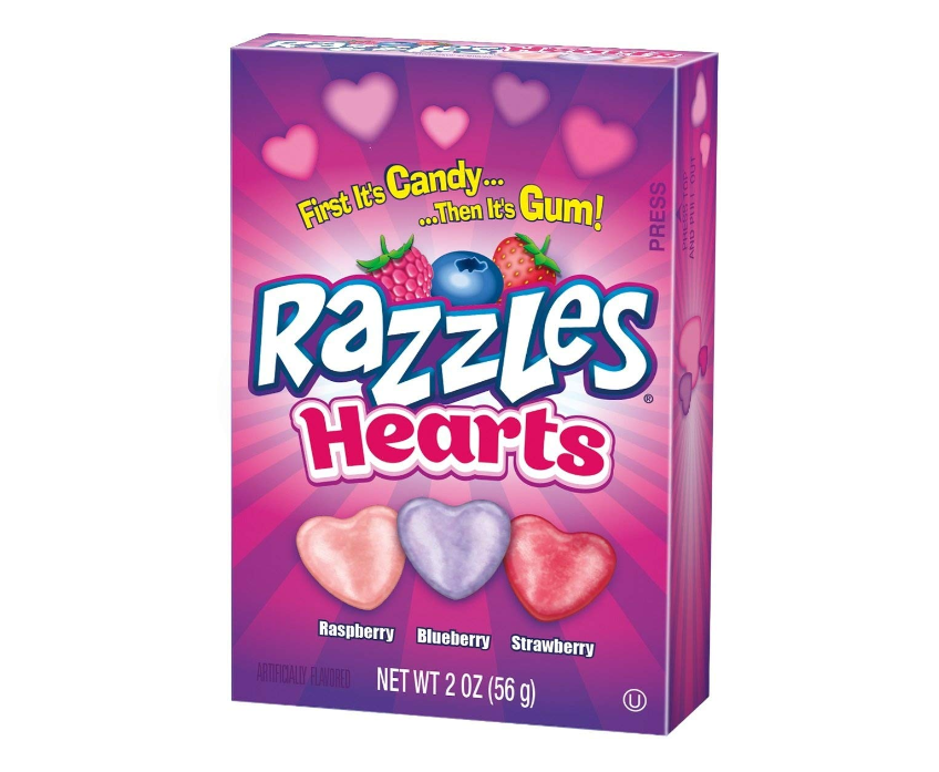 Tootsie - Razzles Hearts - 56g