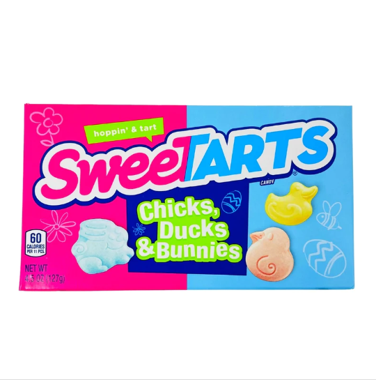 Wonka - Sweetarts - Chicks, Ducks & Bunnies - Theatre Box - 127g