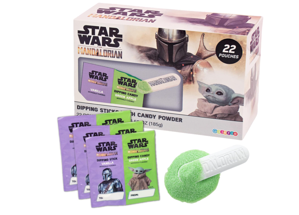 Star Wars Mandalorian - Dipping Sticks with Candy Powder (Individual)