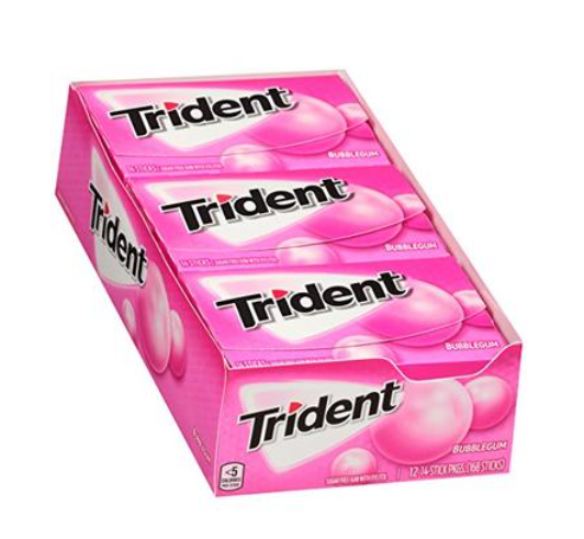 Trident - Bubblegum - 33g