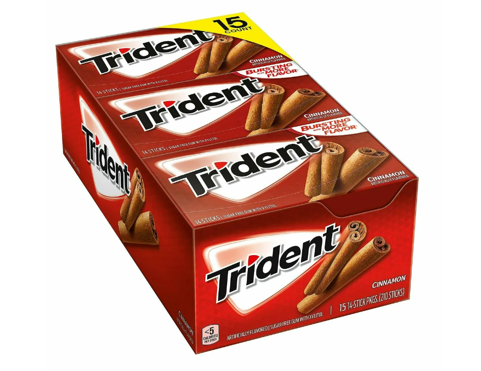 Trident - Cinnamon Gum - 33g