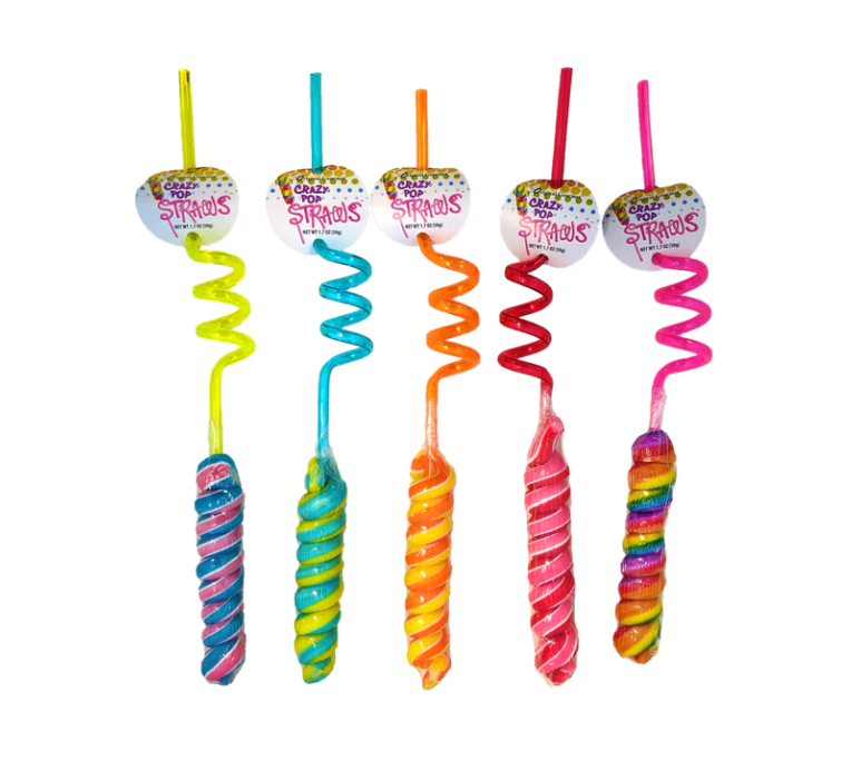 Original Gourmet - Crazy Pop Straws - 40g