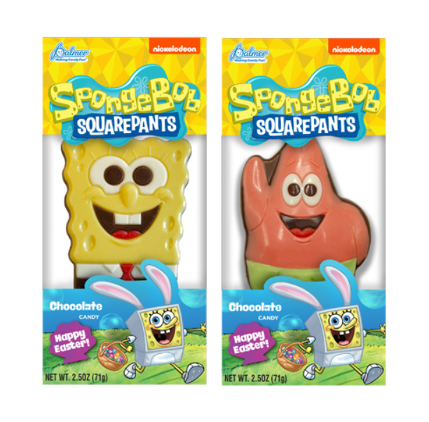 Palmer - Spongebob Squarepants Easter Chocolate Candy - 71g