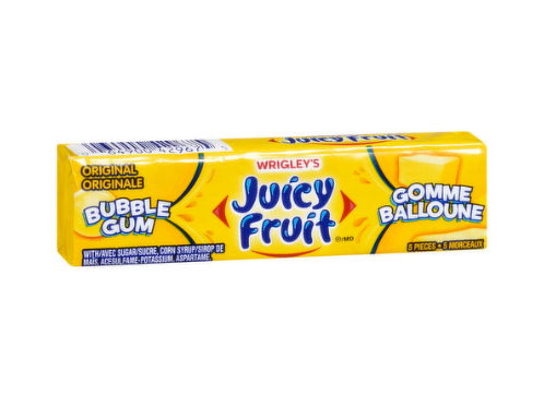 Wrigley's - Juicy Fruit Bubble Gum - 42g