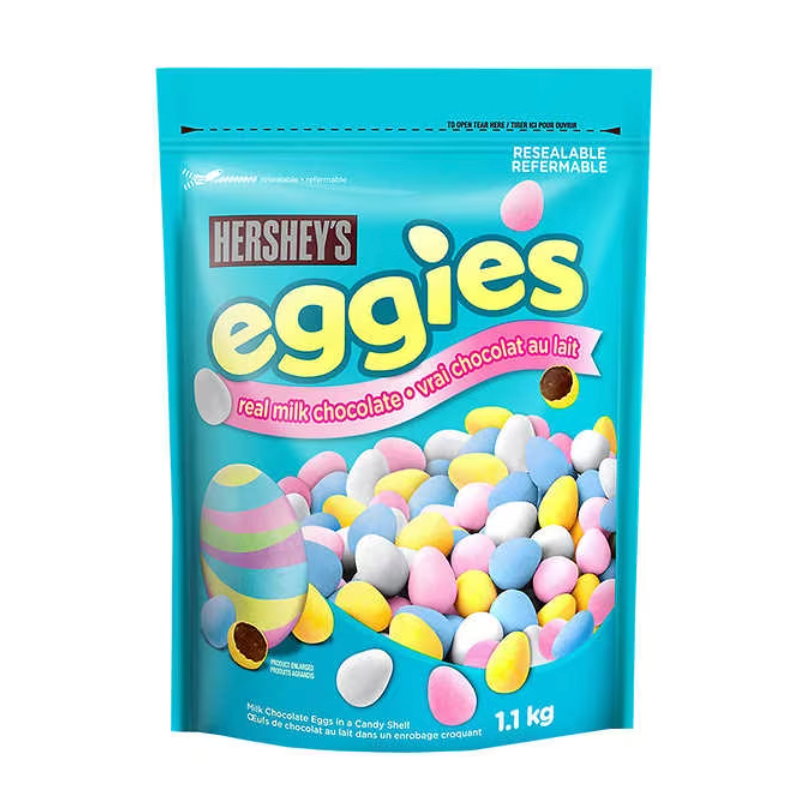 Hershey's - Milk Chocolate Eggies - Candy Coated Chocolate Easter Eggs