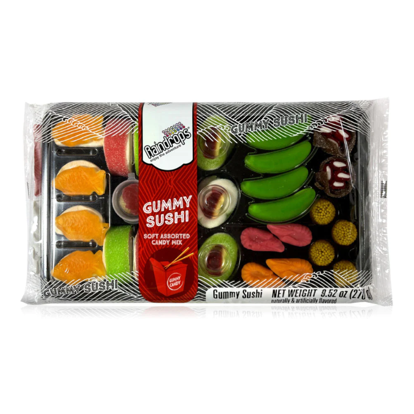 Raindrops - Large Gummy Sushi Platter - 270g (Trending)