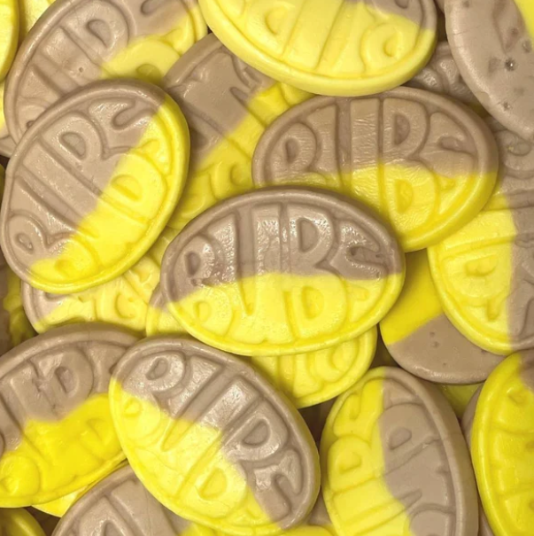 BULK - Bubs - Banana & Caramel Ovals (Limit 200g per Customer)