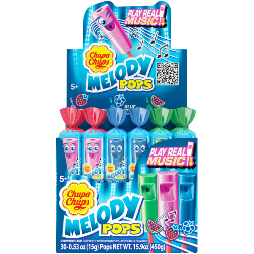Chupa Chups - Melody Pops Fruit - 1pc