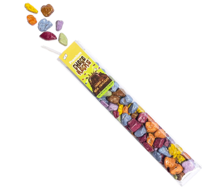 Kimmie - Premium Mix Choco Rocks Tube - 71g