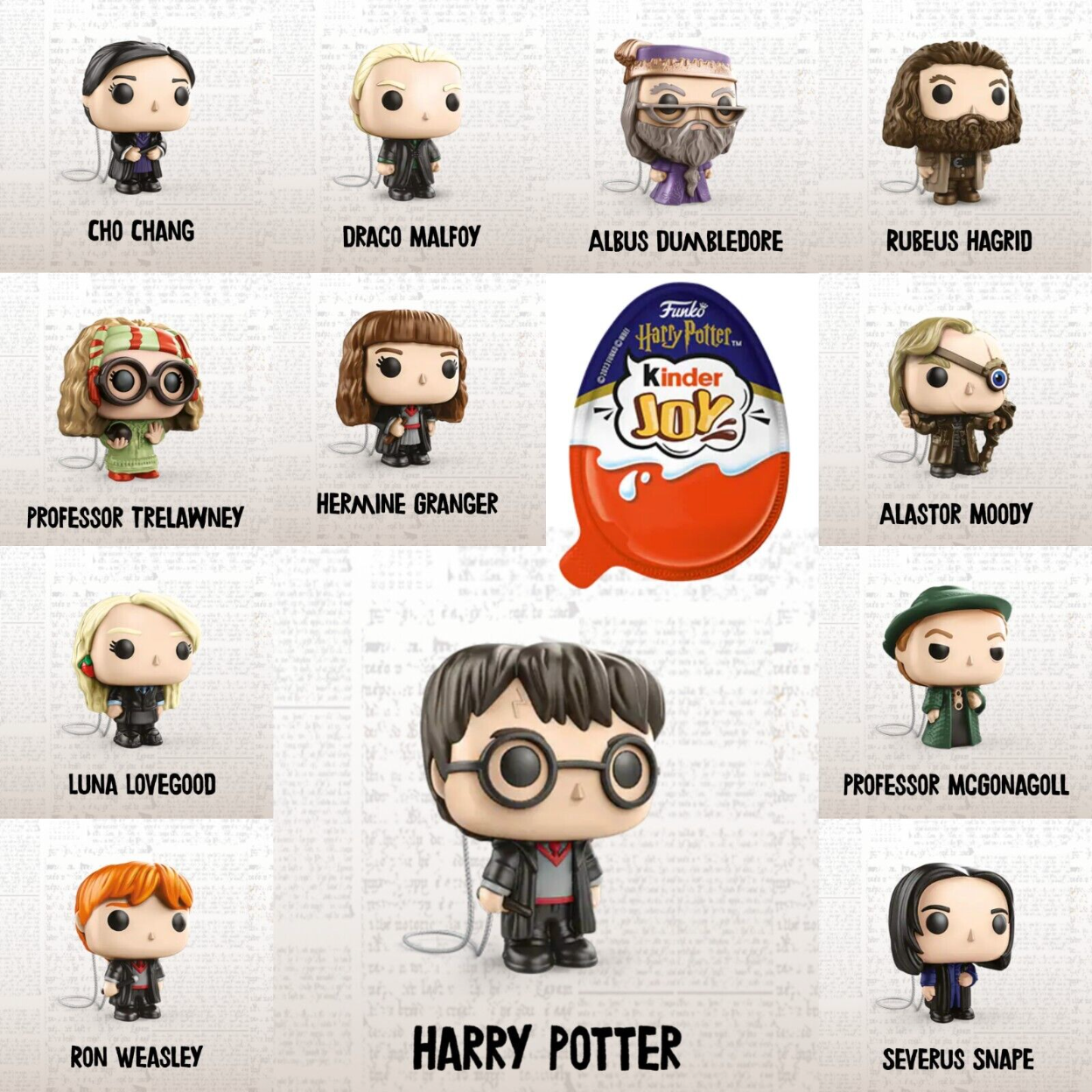 Kinder Joy - Harry Potter Surprise Eggs - 1pc (Italy) ***LIMITED