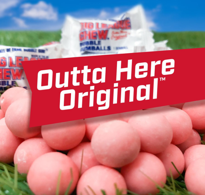 Big League Chew - Bubble Gumballs
