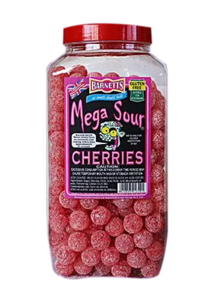 Barnetts- Mega Sour Fruits - Extreme Sour Candy Balls