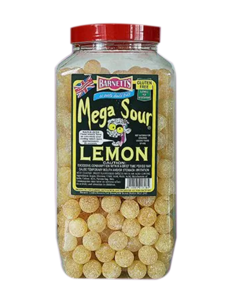 Barnetts- Mega Sour Fruits - Extreme Sour Candy Balls