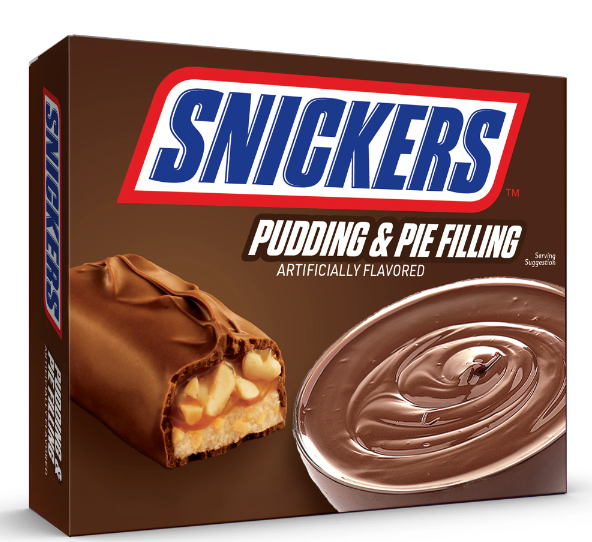 Snickers - Milk Chocolate Pudding & Pie Filling - 72g
