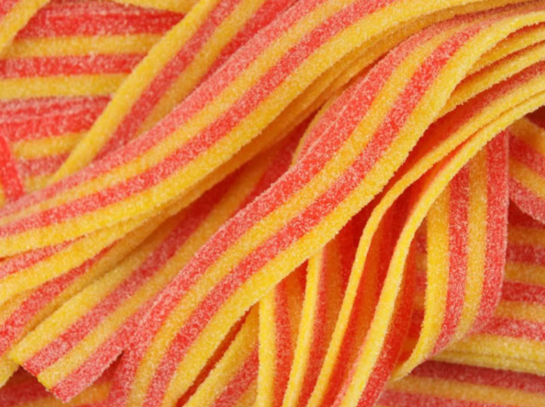 BULK  - Sour Belts (Strawberry/Banana)