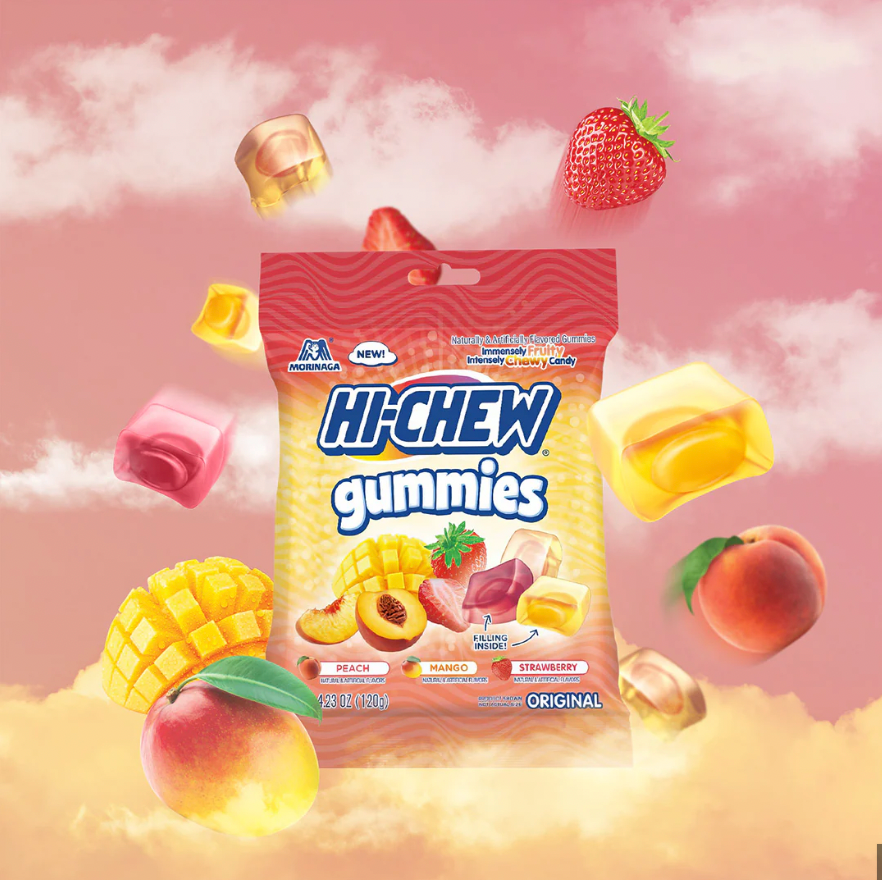 Morinaga - Hi-Chew - Gummies Original - 120g