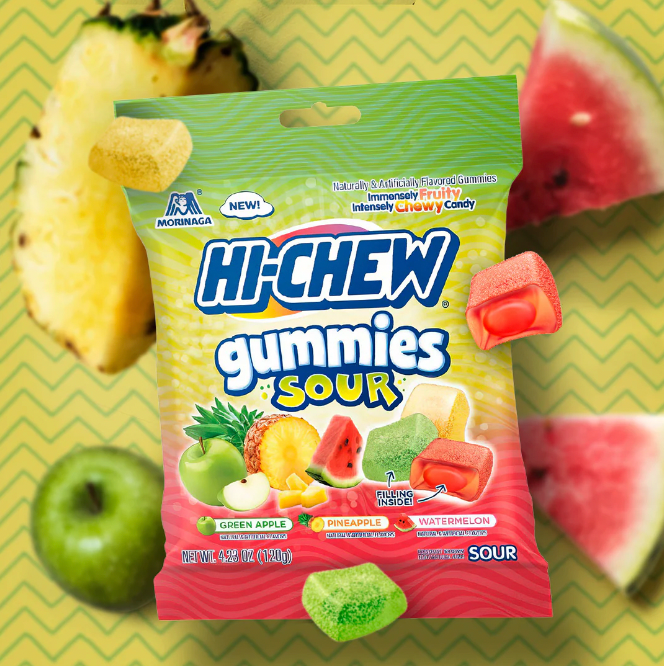 Morinaga - Hi-Chew - Gummies Sour - 120g