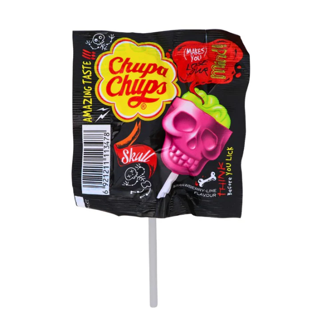 Chupa Chups - Skull Lollipops - (UK) (Helloween)