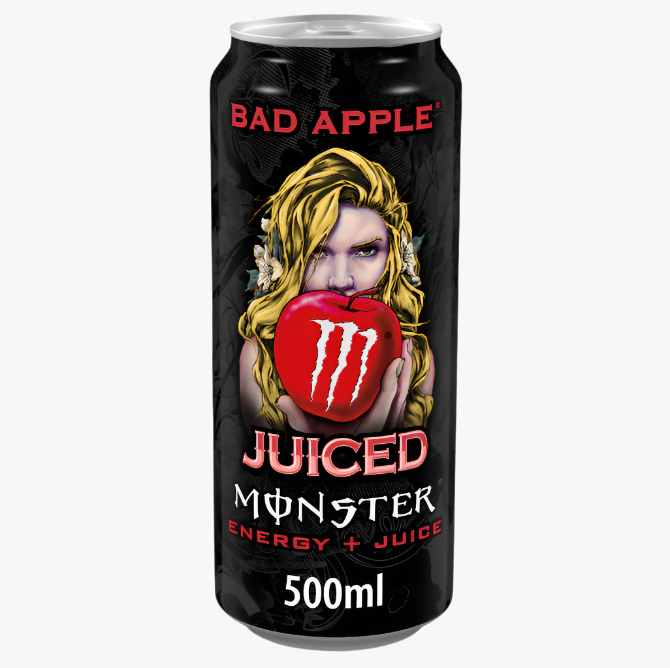 Monster - Energy Drink & Juice - Bad Apple - 500ml *Limited*