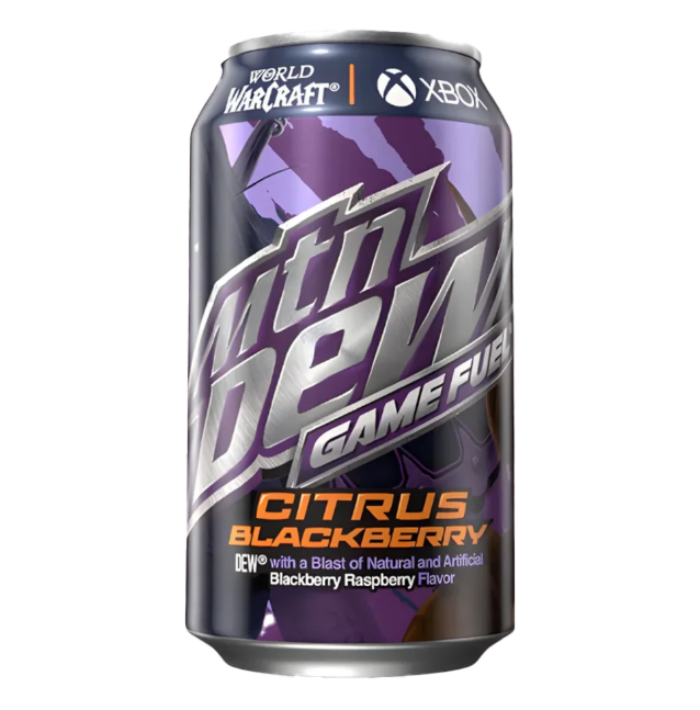 Mountain Dew Game Fuel - Citrus Blackberry - 355ml