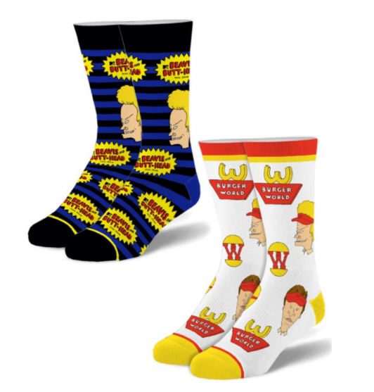 Beavis & Butthead Socks 2-Pack