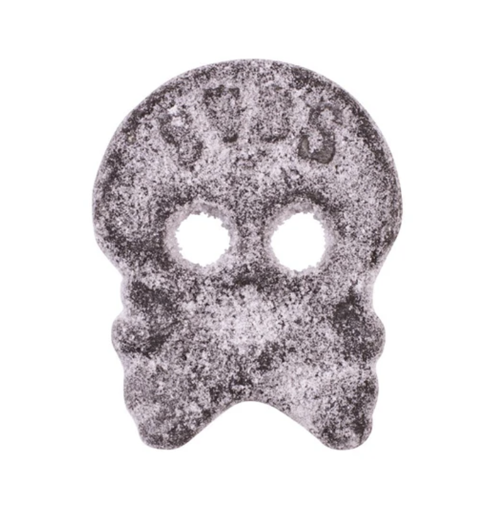 BUBS Godis: Godis: Salt-Skallar - Salmiac, Salty Licorice (Swedish) -90g
