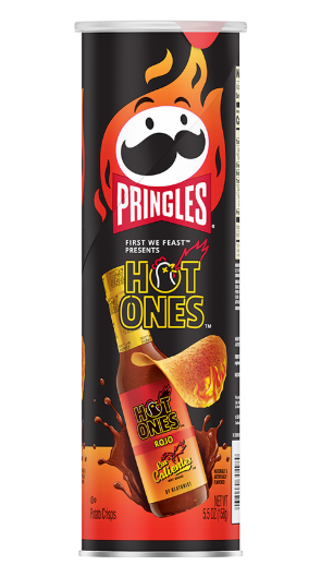 Pringles - Hot Ones Calientes Rojo - 158g (USA)