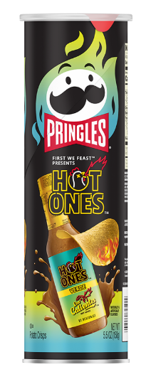 Pringles - Hot Ones Calientes Verde - 158g