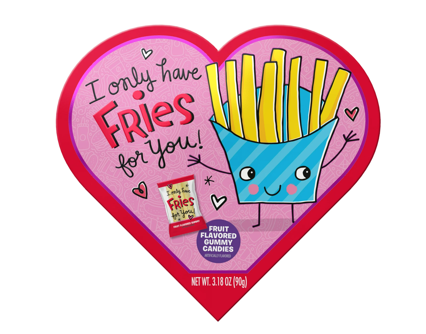 I Only Have Fries For You - Valentine's Day Gummy Box - 90g