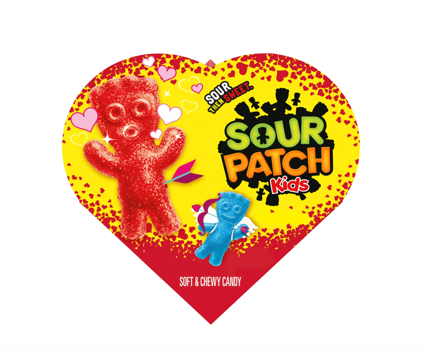 Sour Patch Kids - Soft & Chewy Valentines Day Heart Shaped Box - 192g