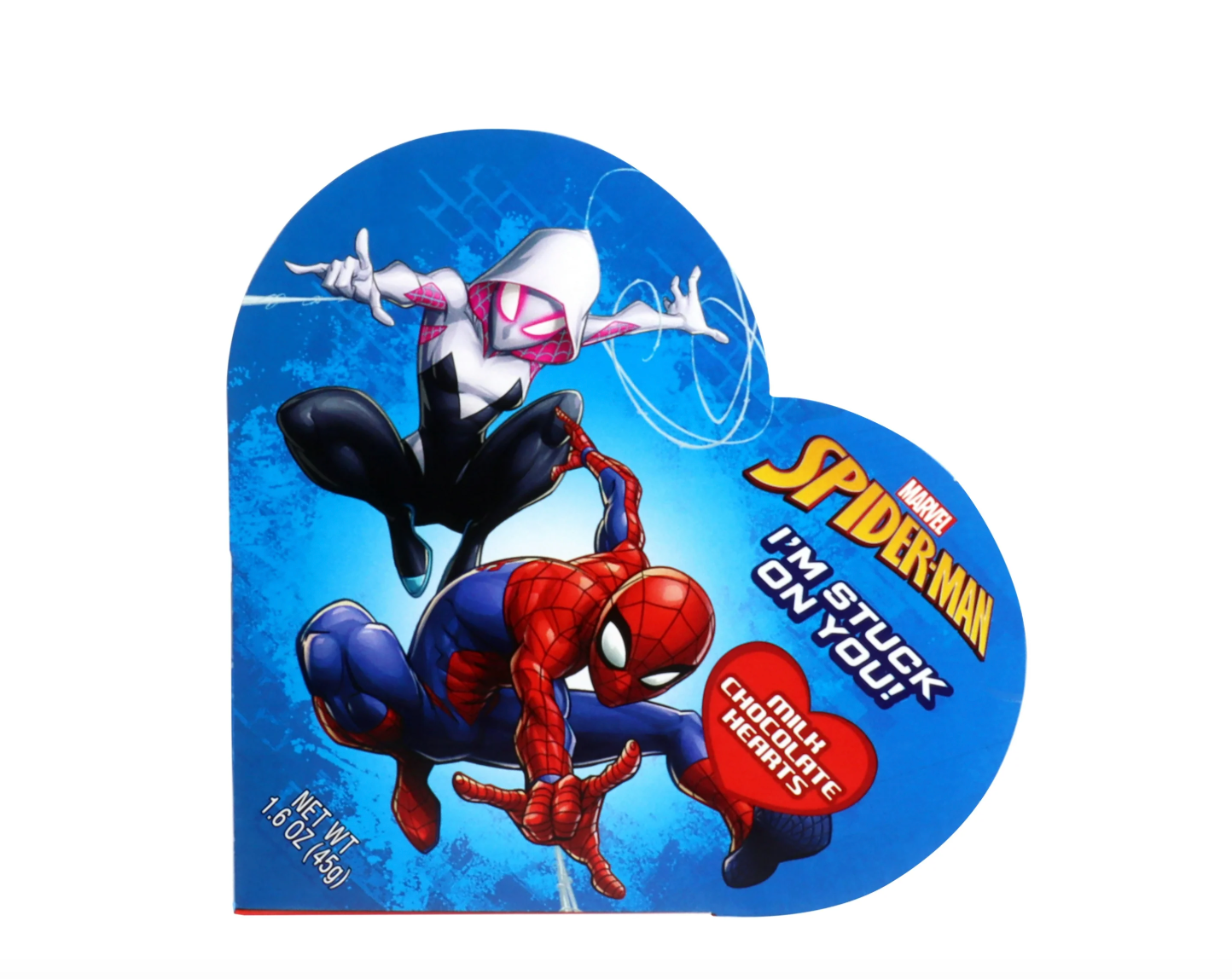 Frankford Marvel Spiderman Valentine's Day Heart Box - Milk Chocolate- 45g