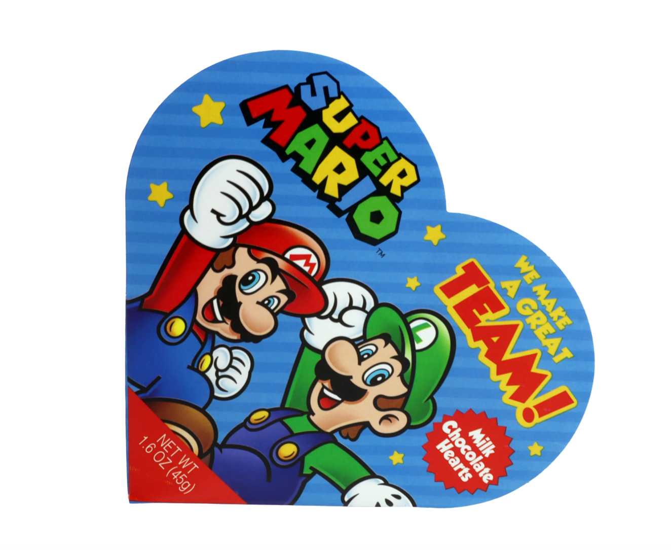 Frankford - Super Mario - Valentine's Heart Box - Milk Chocolate - 45g