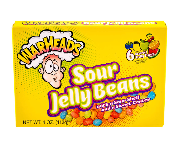 Warheads - Jelly Beans - Theatre Box - 113g