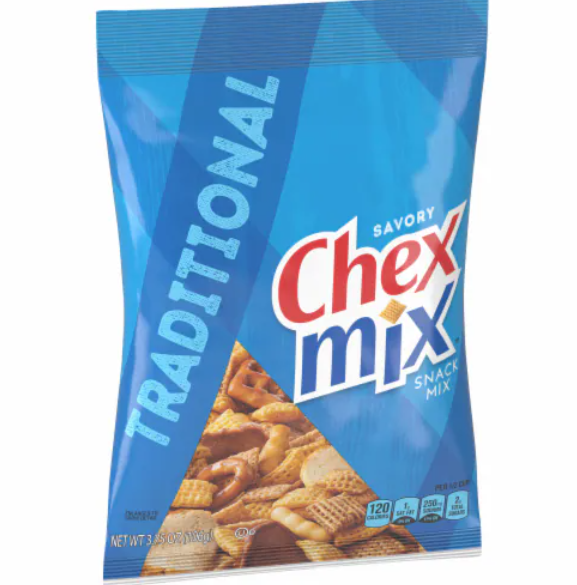 Chex Mix - Traditional Savory Snack Mix - 127g