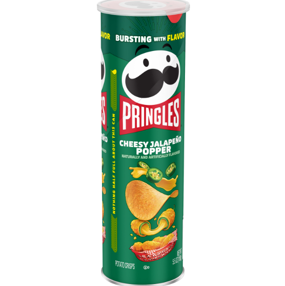 Pringles - Cheesy JalapeΓ±o Popper - 158g