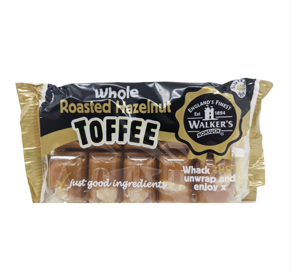 Walkers' Nonsuch - Hazelnut - Toffee - 100g (UK)