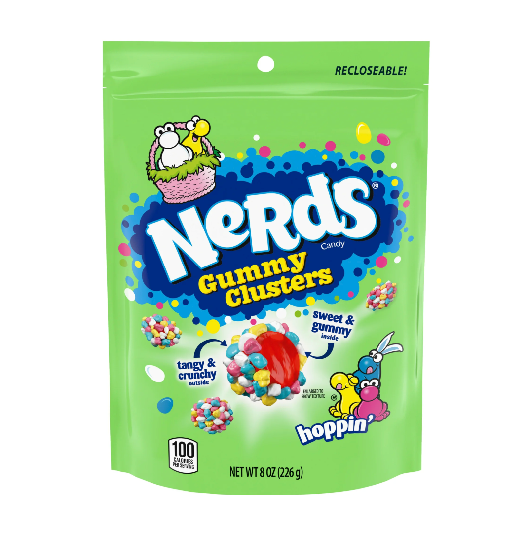 Nerds - Hoppin' Gummy Clusters - 226g