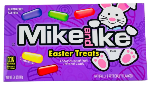 Mike & Ike - Easter Treats - Theatre Box - 120g