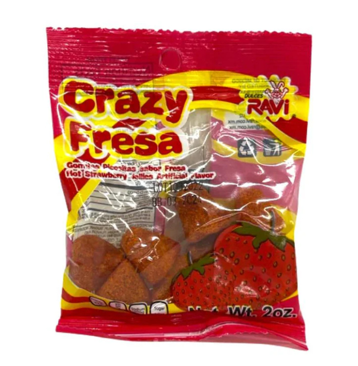 Ravi - Crazy Jelly -Fresa - 55g (Mexico)