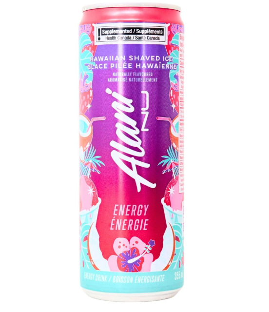 Alani Nu Energy Drink - Hawaiian Shaved Ice - 355ml