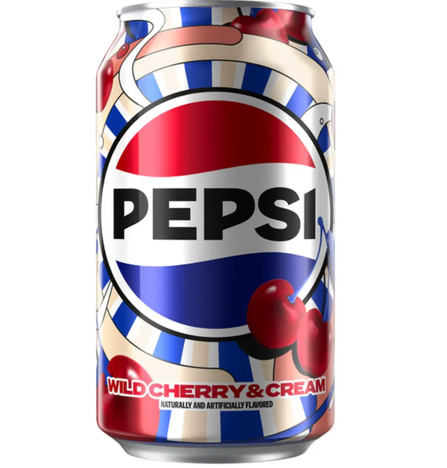 Pepsi - Wild Cherry & Cream - 355ml