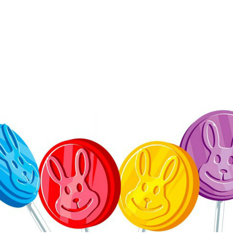 Dum Dums - Easter Bunny Pops - 10g