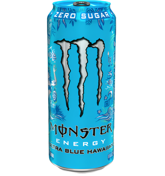 Monster - Energy Drink - Ultra Blue Hawaiian - 473ml