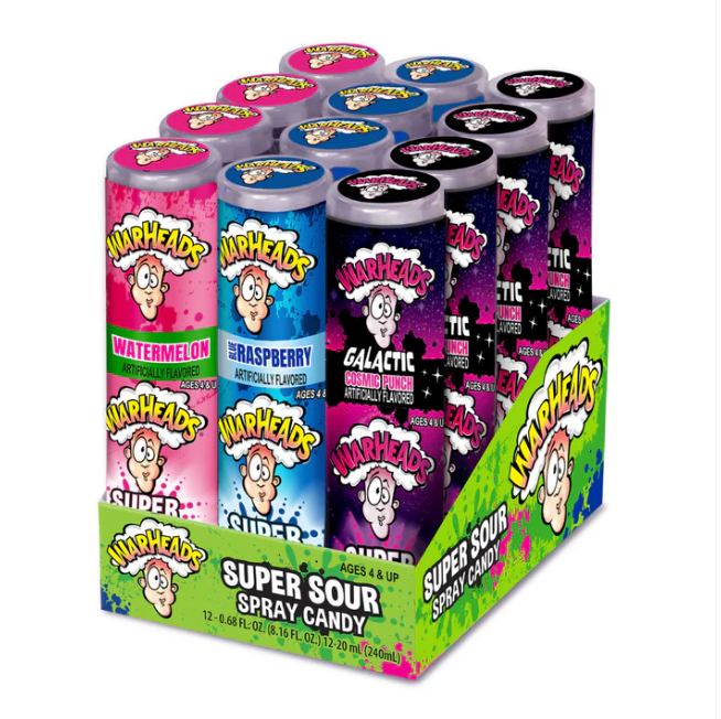 Warheads - Super Sour Spray - 20ml
