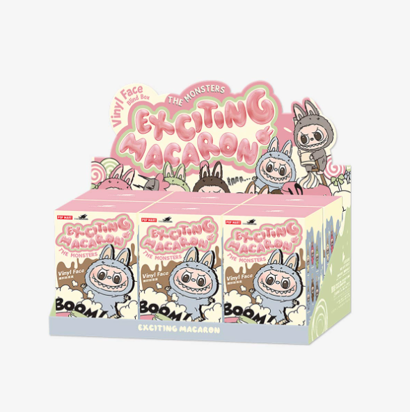 Authentic Labubu Collectable - Exciting Macaron Blind Box