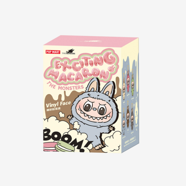 Authentic Labubu Collectable - Exciting Macaron Blind Box