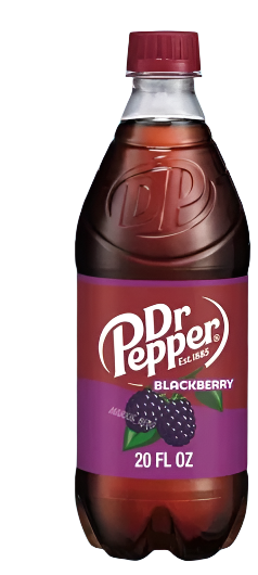 Dr Pepper - Blackberry - Soda Pop - 591ml