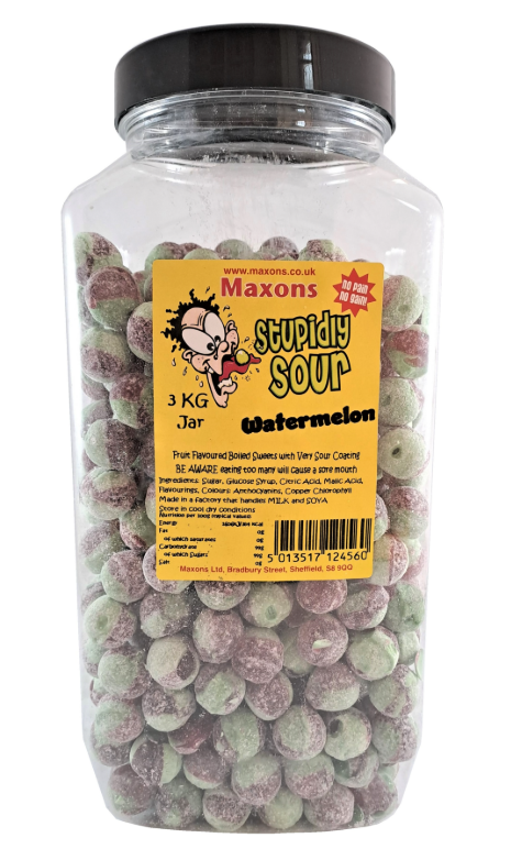 Maxons - Stupidly Sour - Sour Candy Balls