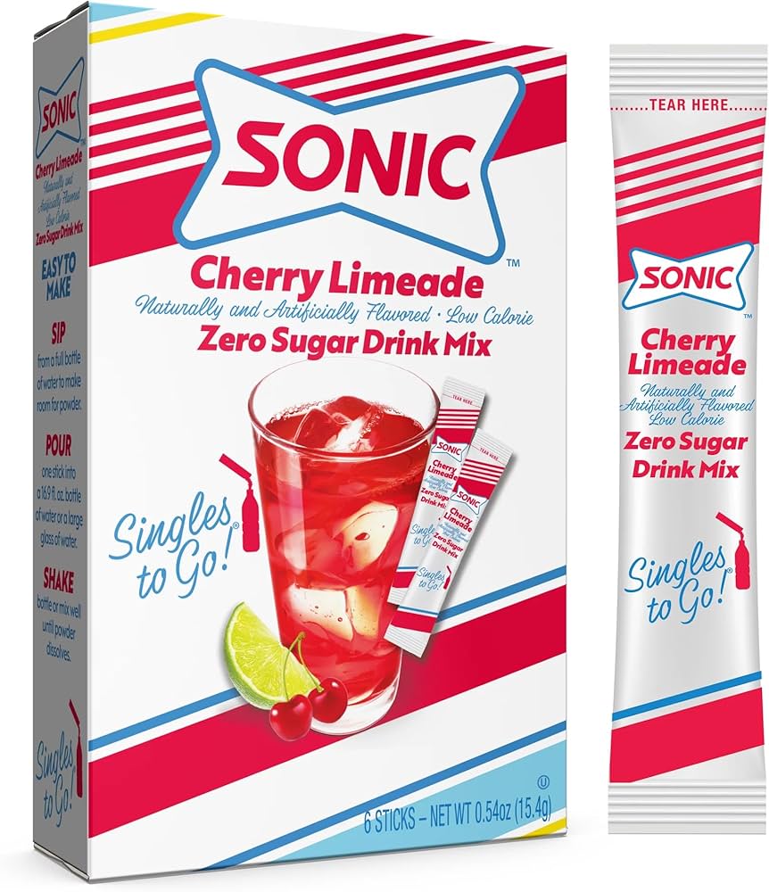 Sonic - Cherry Limeade Drink Mix (Sugar Free) - 15g